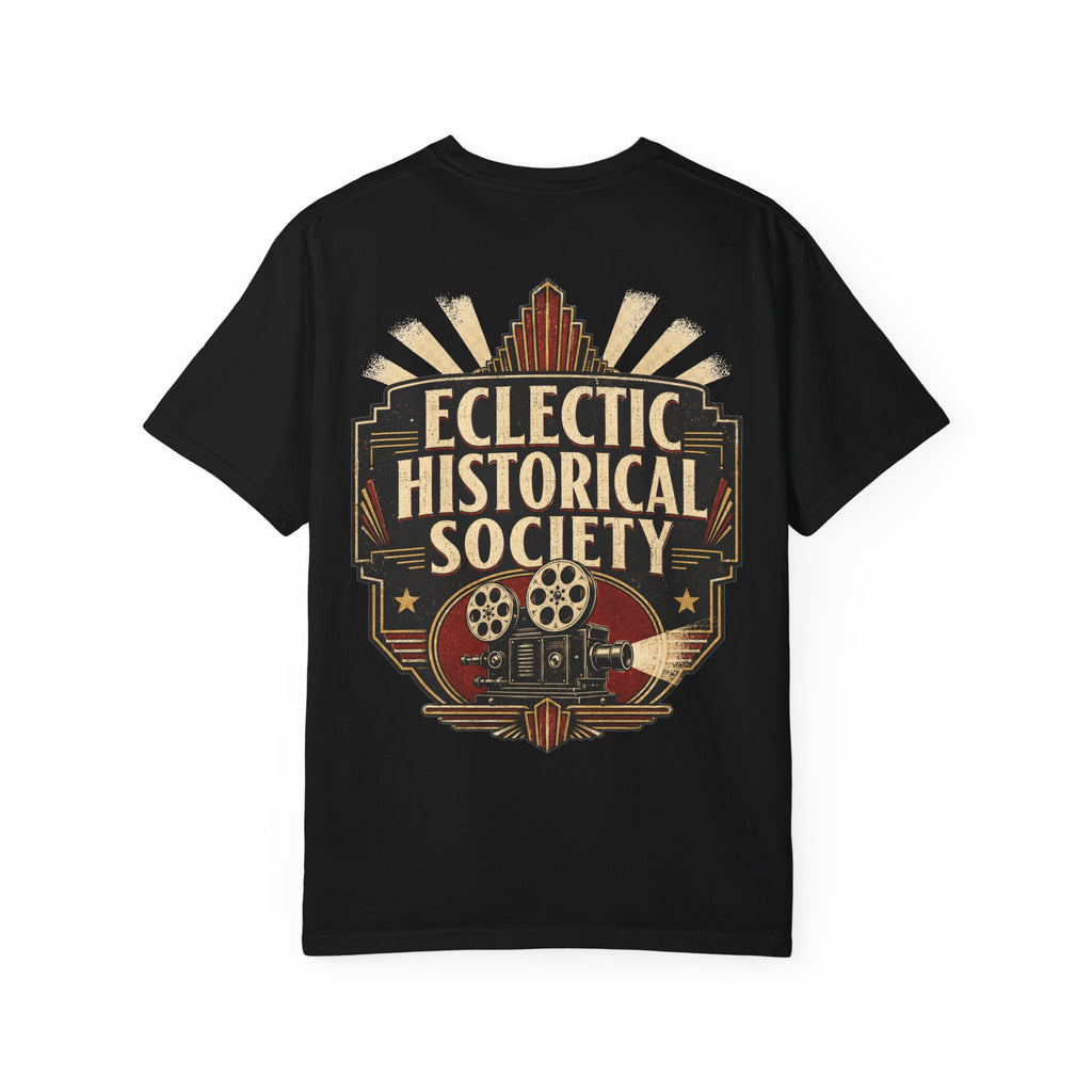 Eclectic Historical Society Tee — Vintage Film Camera Graphic T-Shirt