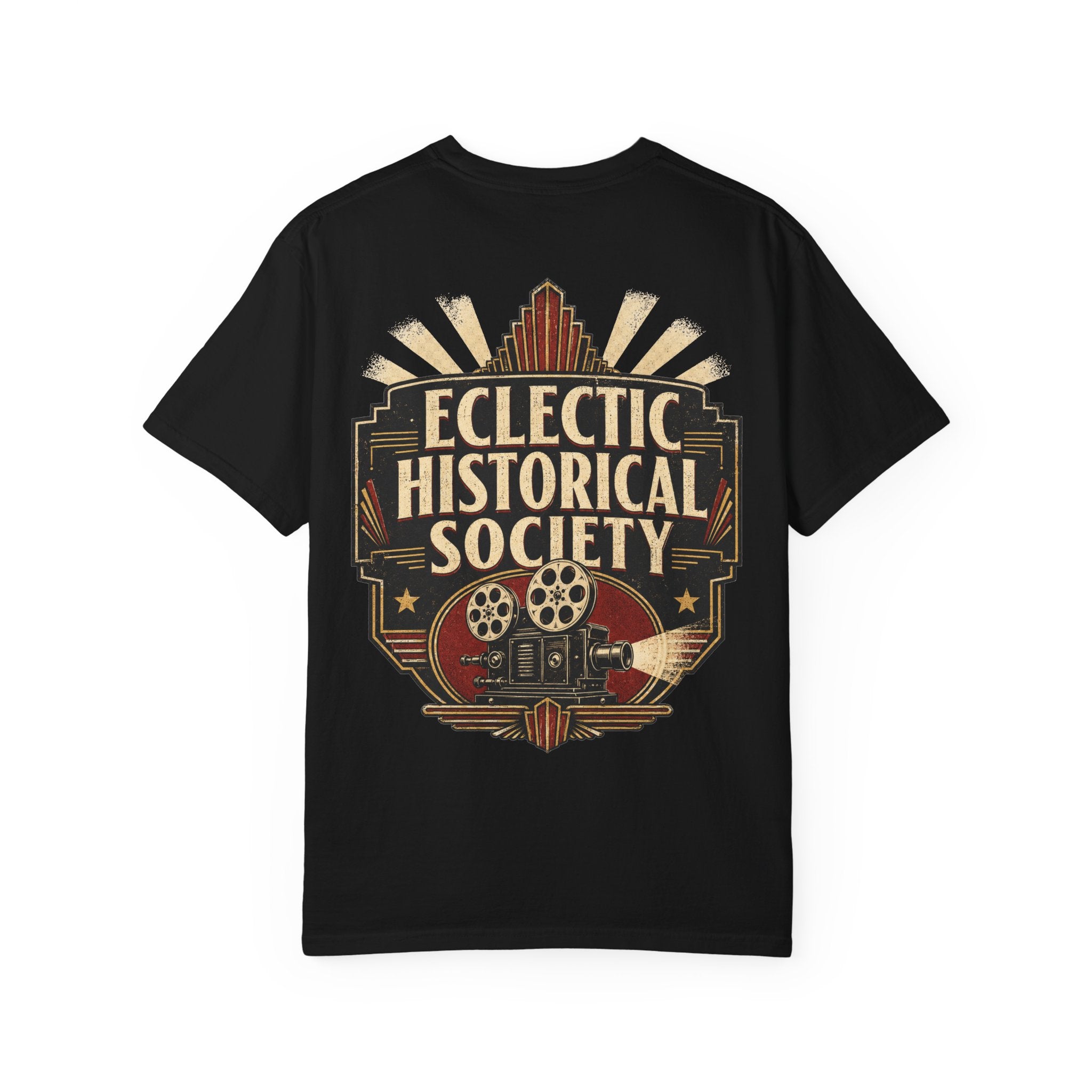 Eclectic Historical Society Tee — Vintage Film Camera Graphic T-Shirt